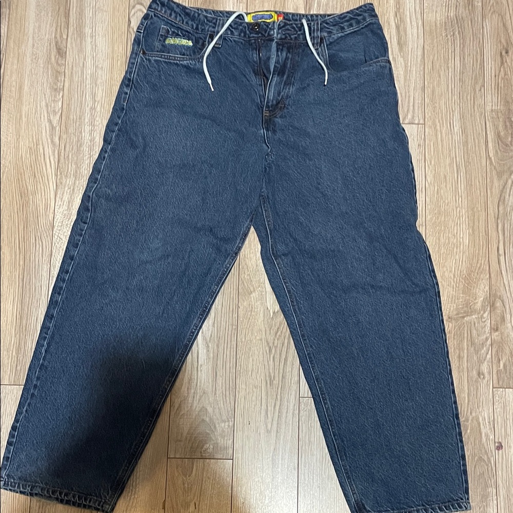 Empyre Dark Blue Relaxed Fit Jeans